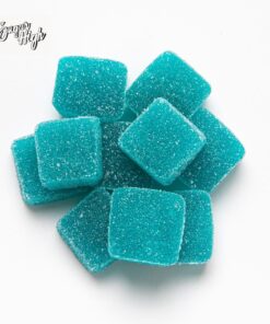 sugar high gummies blue lychee slush