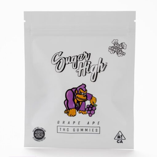 Sugar high gummies grape ape